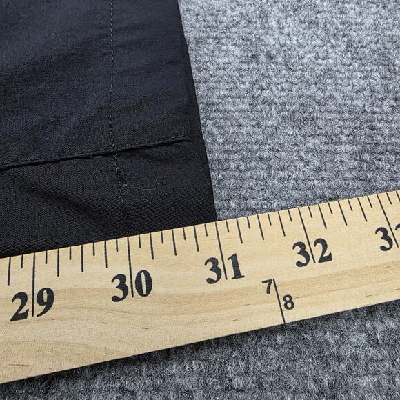 Eddie Bauer Pants Mens 36x32 Black Straight Fit Nylon Spandex Zip Pocket Outdoor - Picture 8 of 16